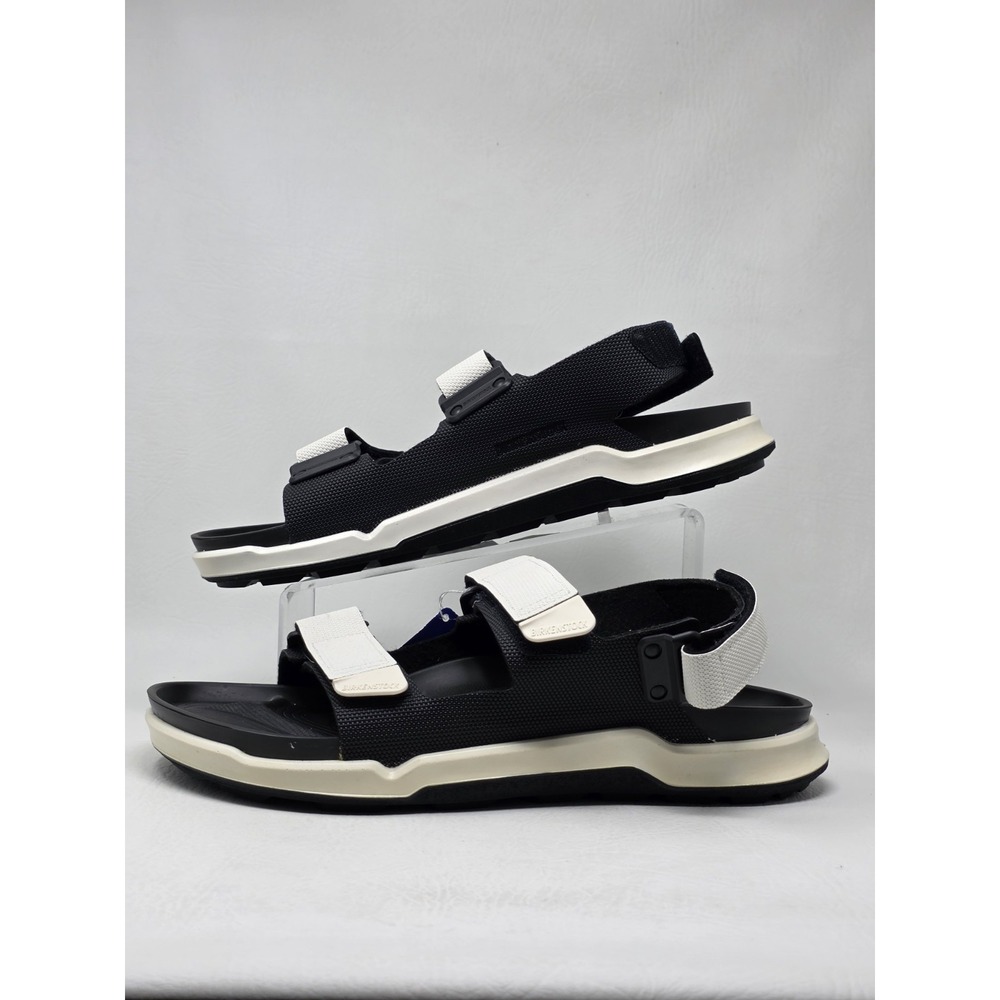 Birkenstock Mens Tatacoa Futura Black White Birko-Flor Sandals Size 46 13 US New - Picture 11 of 11